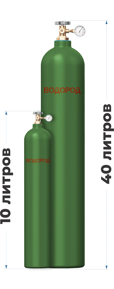 Водород 4.0 / 5.0 / 6.0